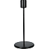 Lysestage metal D: 8 x H: 18 cm - sort