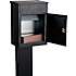 Allux pakkepostkasse model 500 - sort