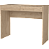 Function Plus skrivebord med 2 skuffer - trælook