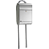 Allux postkasse model 8900 - galvaniseret