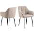 Brenda spisebordsstol - beige