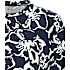 VRS dame blomstret T-shirtkjole str. S - navy