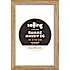 Ramme i massiv eg m. glas - 10x15 cm