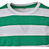 VRS teen T-shirt med striber str. 146/152 - grøn