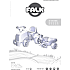 Falk Toys Baby New Holland Ride-On Traktor - Blå