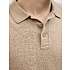 JJ REBEL herre kortærmet strik polo str. 2XL - beige