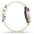 Garmin Lily 2 smartwatch GPS - Cream Gold med Coconut silikonerem