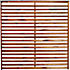 Nordic Fence Nova teak hegn - grundmalet