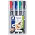 Staedtler Lumocolor permanent marker 4 stk. - flere farver