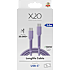 X2O Longlife 100W USB-C/C-kabel 2M - Lavendel