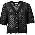 VRS dame strikket cardigan str. M - sort