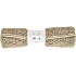 BASIS chenille bademåtte 50x80 cm - beige