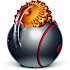 Dyson Cinetic Big Ball Multifloor 2 poseløs støvsuger - sølvfarvet/rød