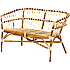 Harvey 2-personers loungesofa - rattan