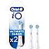 Oral-B iO Ultimate Clean tandbørstehoveder 2-pak - hvid