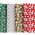 Gavepapir 70 cm x 1,5 meter - jul - flere varianter - asoorteret