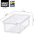 SmartStore Classic opbevaringsboks 4 liter - transparent