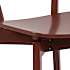 Roxby spisebordsstol - lakeret terracotta