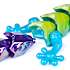 CrystaLynx Gecko figur – flere varianter – assorteret