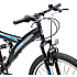 Puch firestorm børnecykel 7 gear 26" - sort/blå
