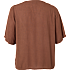 VRS dame crepe bluse str. 48 - brun