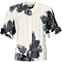 VRS dame blomstret skjorte str. S - beige