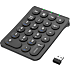 Deltaco numerisk tastatur - sort