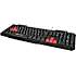 Nox 104 keys keyboard - rød