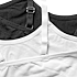 VRS teen 2-pak microfiber top str. 146/152 - sort/hvid