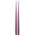 Windsor hånddyppede lys med lak H:39 cm 2-pak - rosa