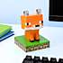 Minecraft Fox lampe - orange<BR>
