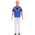 Barbie Ken Fashionista dukke med tilbehør - flere varianter - assorteret