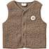 Tiny One teddy vest str. 80 - beige