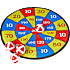 SpinOut Dartspil i velcro