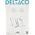Deltaco iPad cover - pink