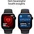 Apple Watch S11 (2025) GPS 42 mm - Jet Black Aluminium - Black Sport Band M/L