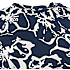 VRS dame blomstret oversize T-shirt str. XL - navy