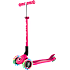 Primo foldbar 3-hjulet løbehjul - pink