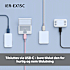 Sony IER-EX15C in-ear høretelefoner - blå