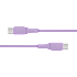 X2O SUPERFLEX 60W USB-C/C-kabel 1,5M - Lyserød