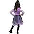 Halloween lilla glimmer skelet kostume str. 92