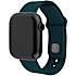 Fixed Silicone rem til Apple Watch - mørkegrøn