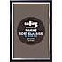 Klassisk sort ramme m. refleksfrit glas - 20x30 cm