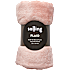 Salling coral fleece plaid 130x170 cm - rosa
