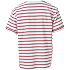 VRS teen T-shirt med striber str. 170 - hvid