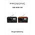 Prosonic DAB-800 radio - sort