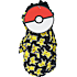 Pokemon børne handsker str. 3-5 år - sort