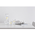 Lyngby vandkaraffel - klar glas