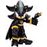 DC x Sonic Shadow Batman figur 6 cm