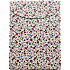 Gavepose med velcro 19x26 cm - blomster